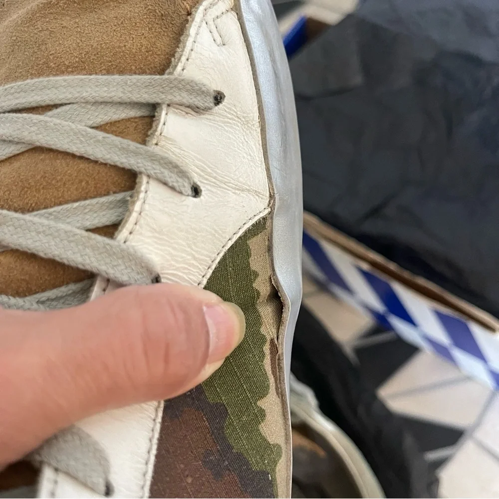 GOLDEN GOOSE
Men's Superstar Camo Mid-Top Sneakers - Picture 9 of 14